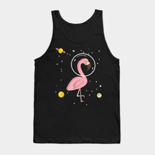 Flamingo In Space Flamingo Astronaut Gift Tank Top